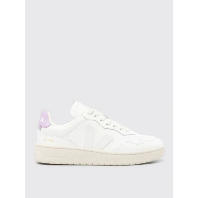 Afbeelding van Leather upper sneakers with a round toe and lace up closure Wo