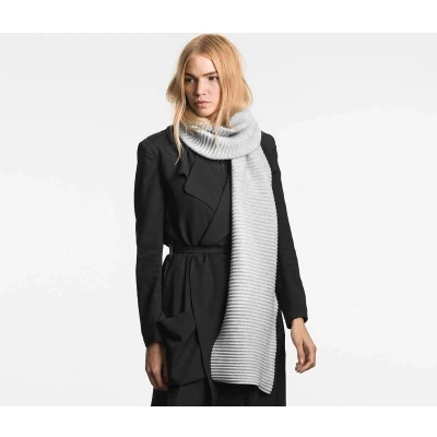 Afbeelding van Design House Stockholm Lange Unisex Pleece Sjaal Lichtgrijs