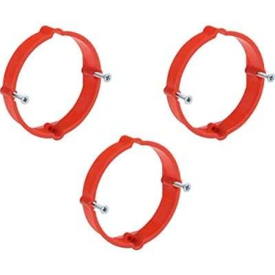 Afbeelding van Meister Poetscompensatiering, geschikt voor schakeldozen met een diameter van 60 mm, 3 stuks, verhoogd 24 te diep zittende inbouwdozen/compensatiering schakeldozen/7460410