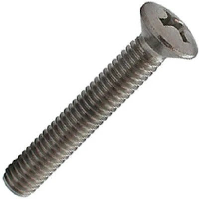 Afbeelding van Elcee Metaalschroef RVS lenskop phillips M8 x 20mm