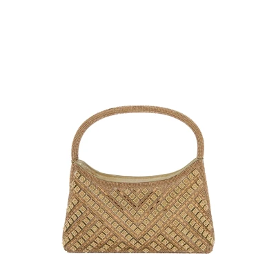Afbeelding van faina Handtas, Dames, Maat: One Size, Gold