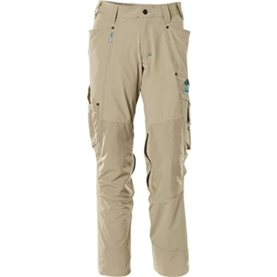 Afbeelding van Mascot Advanced Broek met kniezakken 17179 311 lichtkhaki C48 76