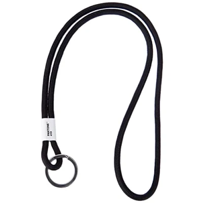 Afbeelding van Sleutelhanger Copenhagen Design Pantone Groot Black