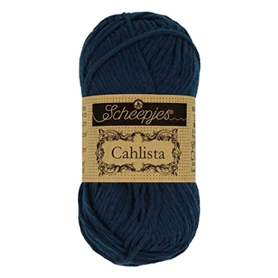 Afbeelding van Scheepjes Cahlista 124 Ultramarijn Garen 10x50g