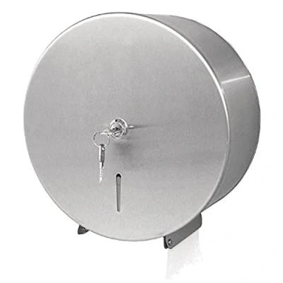 Afbeelding van Jantex RVS jumbo toiletroldispenser