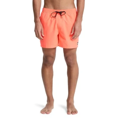 Afbeelding van Quiksilver Everyday Solid 15 Zwemshorts, Heren, Maat: Small, Orange