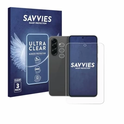 Afbeelding van Savvies Screenprotector voor Samsung Galaxy A56 5G Enterprise Edition (Voor+Camera) Folie Beschermfolie transparant (6 Stuks)