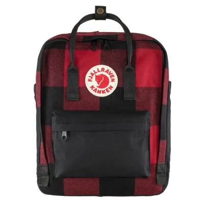 Afbeelding van Rugzak Fjällräven Kånken Re Wool Red Black