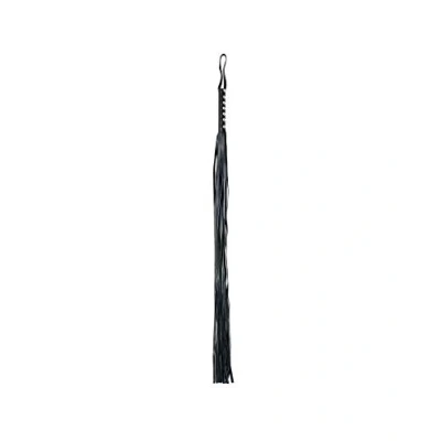 Afbeelding van Rimba Bondage Play Leren flogger zweep met 12 strengen 105 cm lang