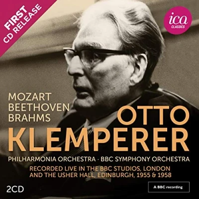 Afbeelding van BBC Symphony Orchestra, Otto Klemperer Mozart, Beethoven &amp; Brahms: Works For Orchestra (Live) (2 CD)