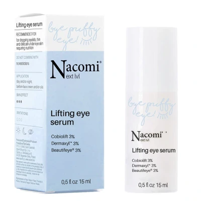 Afbeelding van Nacomi NXT Lifting Oog Serum 15ml.
