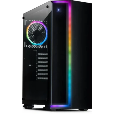 Afbeelding van Inter Tech S 3906 Renegade computerbehuizing Toren Zwart
