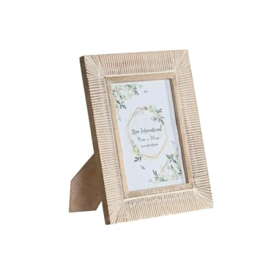 Afbeelding van Fotolijsten Home ESPRIT Wit Mangohout Modern 24 x 2 29 cm