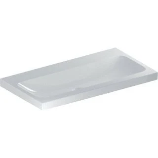 Afbeelding van Geberit iCon Light wastafel wit (90 x 48 cm) zonder kraangat,