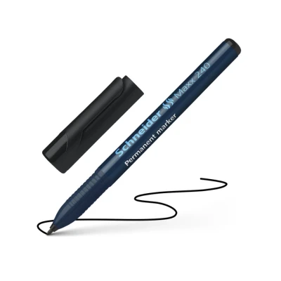 Afbeelding van Marker Maxx 240 permanent, ronde punt zwart