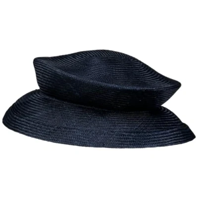 Afbeelding van Seeberger Sisal Hoed Dames One Size blauw