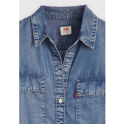 Afbeelding van Levi&#039;s Doreen Utility Woven Shirts voor dames, In patches 2, XL