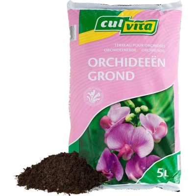 Afbeelding van Culvita Orchideeëngrond 5 L potgrond voor orchideeën Luchtige structuur Orchidee