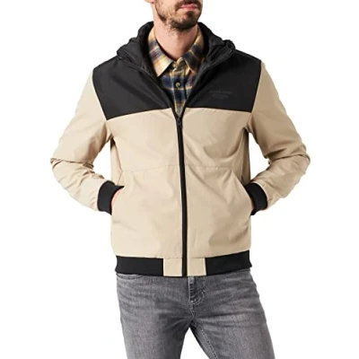 Afbeelding van Jack &amp; Jones HOOD NOOS Lichte jas, Heren, Maat: Small, Crockery detail blocking