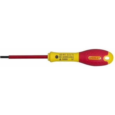 Afbeelding van Stanley fatmax vde schroevendraaier parallel 3,5 x 75mm 1 65 411