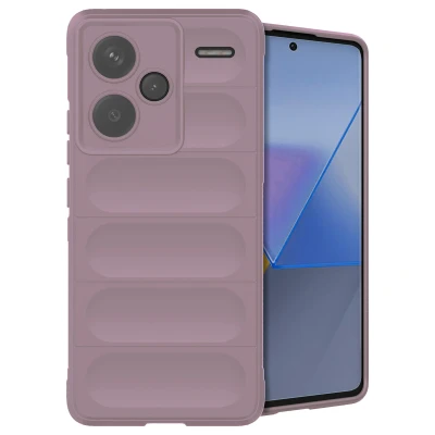 Afbeelding van Xiaomi Redmi Note 13 Pro Plus (5G) Hoesje Siliconen en TPU (zacht) iMoshion Backcover/Softcase Paars Telefoonhoesje