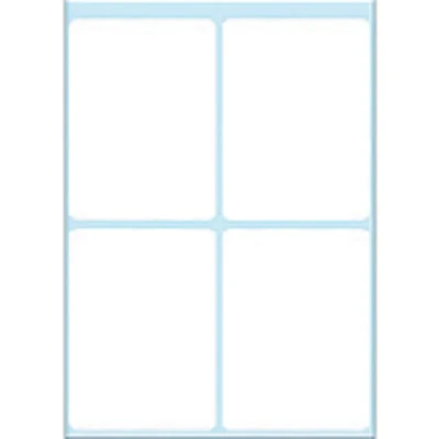 Afbeelding van Etiket HERMA 3755 40x55mm wit 28 stuks Blister a 7 vel 10