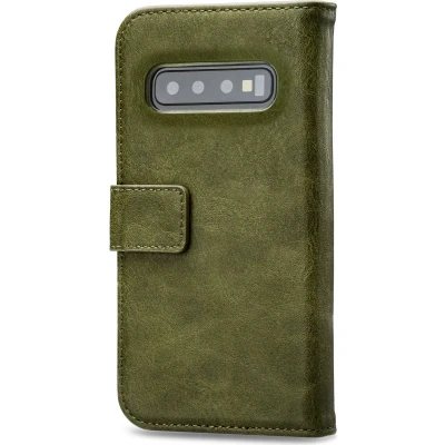 Afbeelding van Mobilize Elite Gelly Wallet Book Case Samsung Galaxy S10+ Green