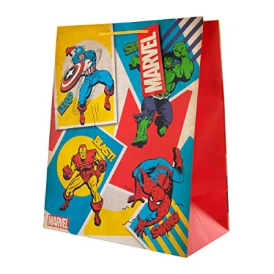 Afbeelding van Hallmark Grote Multi Occasion Gift Bag Leuk Marvel Avengers Design