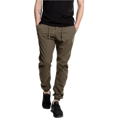 Afbeelding van Urban Classics Jogging Cargobroek, Heren, Maat: XXL, Olive
