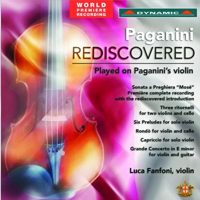 Afbeelding van Luca Fanfoni, Daniele Ballerini Paganini Rediscovered (CD)