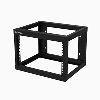 Afbeelding van StarTech.com RK619WALLO rack 6U Wandrek Zwart
