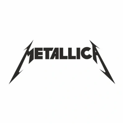 Afbeelding van tradercat Autostickers Metallica 15 cm x 6 (2 stuks) stickers voor ramen, zijspiegel, achterruit, motorkap, voertuig alle oppervlakken met handleiding (mogelijk niet beschikbaar in het