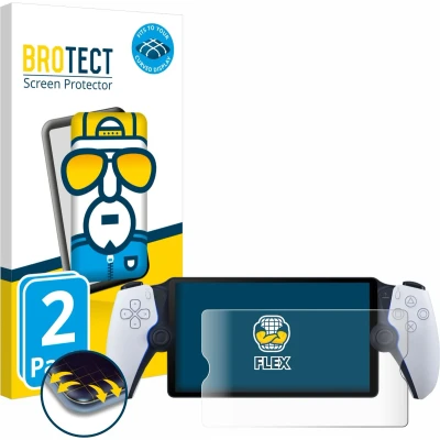 Afbeelding van BROTECT Full Cover Screen Protector voor Sony Playstation Portal (2 Stuks) Schermbeschermer, 3D Curved