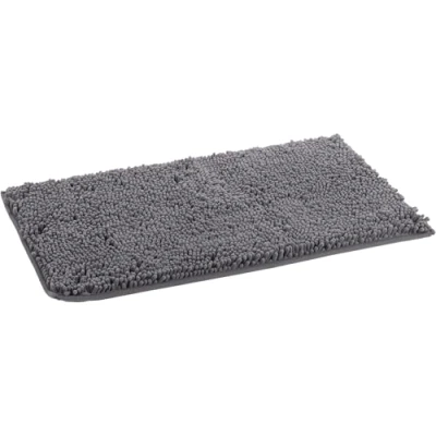 Afbeelding van Flamingo Droogloopmat Fluffy Rechthoekig Grijs 55.5X38.5X2.5Cm
