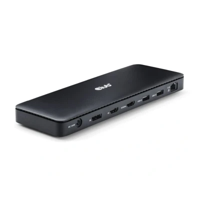 Afbeelding van CLUB3D Thunderbolt 4 Certified 11 in 1 dockingstation voor mobiel apparaat Universeel Zwart