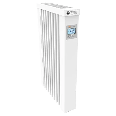 Afbeelding van AeroFlow Radiator Mini 650 Watt Elektrische Verwarming Vuurvaste Kern, App Ready FlexiSmart Displayregelaar (Android, iOS) Extra met Nachtgeheugen