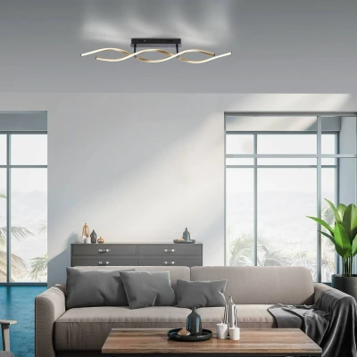 Afbeelding van Paul Neuhaus Design plafondlamp Polina 106cm 9143 18