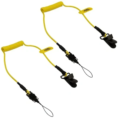 Afbeelding van BearTOOLS Coil Helm Lanyard Dual Attachment (2)