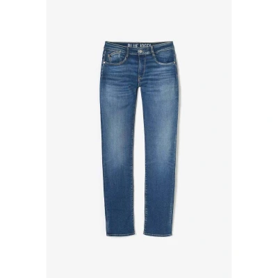 Afbeelding van Le Temps Des Cerises Straight leg jeans, Heren, Maat: 34, Bleu