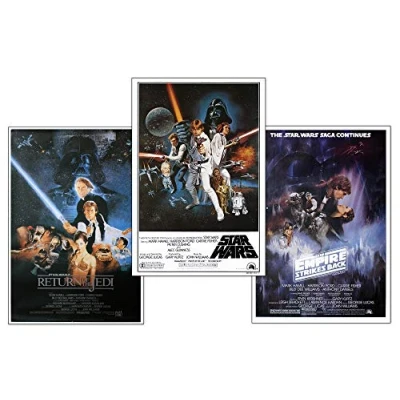 Afbeelding van Close Up Star Wars Posterset Filmposter Episode IV VI (61cm x 91,5cm)
