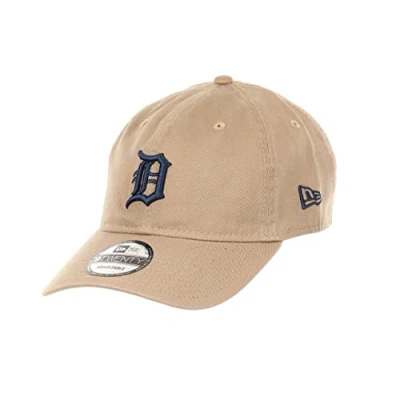 Afbeelding van New Era Detroit Tigers MLB Team Khaki 9Twenty Unstructured Strapback Cap One Size