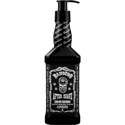 Afbeelding van Bandido Barber After Shave Cream Cologne Invisible Lotion Men 350ml heren balsem na het scheren en nat verzorgt koelt crème verzorging gevoelige huid (onzichtbaar)