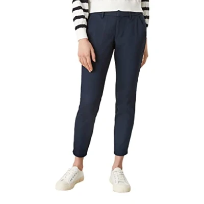 Afbeelding van s.Oliver Shape Ankle Broek, Dames, Maat: 38, Navy