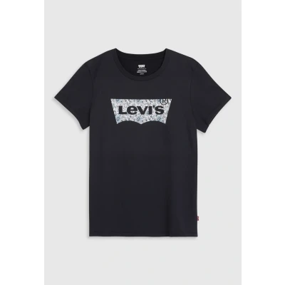 Afbeelding van Levi&#039;s dames T shirt The Perfect Tee, Ananda Floral Bw Fil, XXS