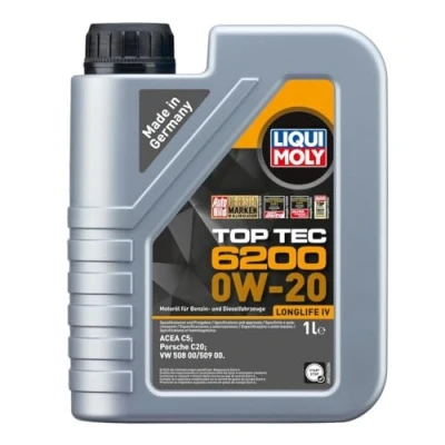 Afbeelding van Liqui Moly 20780 Top Tec 6200 0W 20 Motorolie, 1 L