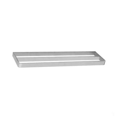 Afbeelding van Waterevolution Deep dubbele handdoekhouder 60 cm RVS A212DIE