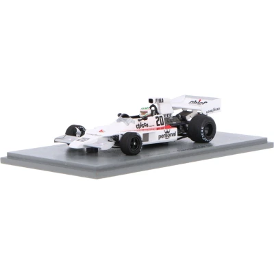 Afbeelding van Williams F1 FW Cosworth Spark Modelauto 1:43 1975 Damien Magee Frank Racing Cars S7488