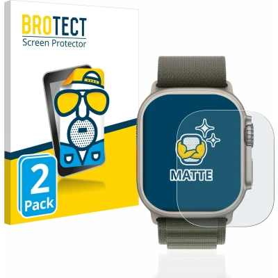 Afbeelding van BROTECT Antireflecterende schermbeschermer mat, Smartwatch beschermfolie, Grijs
