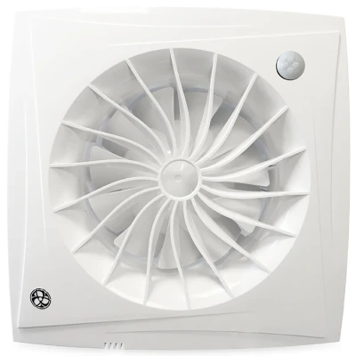Afbeelding van Badkamerventilator Blauberg Sileo Ø 100mm MET TIMER + BEWEGINGSSENSOR (SILEO100IR)