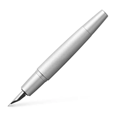 Afbeelding van Faber Castell vulpen E motion Pure silver B FC 148673
